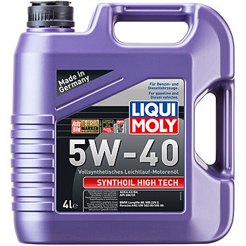 Синтетическое моторное масло Synthoil High Tech 5W-40 - 4 л