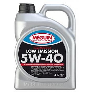 НС-синтетическое моторное масло Megol Motorenoel Low Emission 5W-40 - 4 л