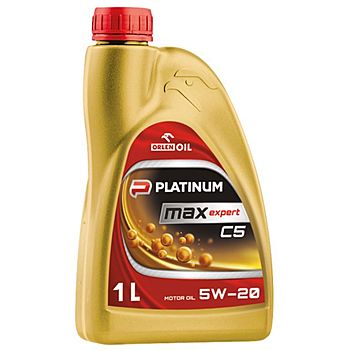 Синтетическое моторное масло PLATINUM MAXEXPERT C5 5W-20 - 1 л