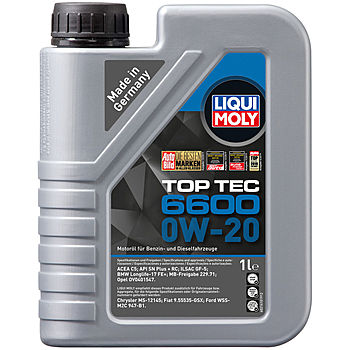 НС-синтетическое моторное масло Top Tec 6600 0W-20 - 1 л