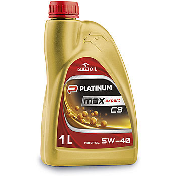 Синтетическое моторное масло PLATINUM MAXEXPERT C3 5W-40 - 1 л