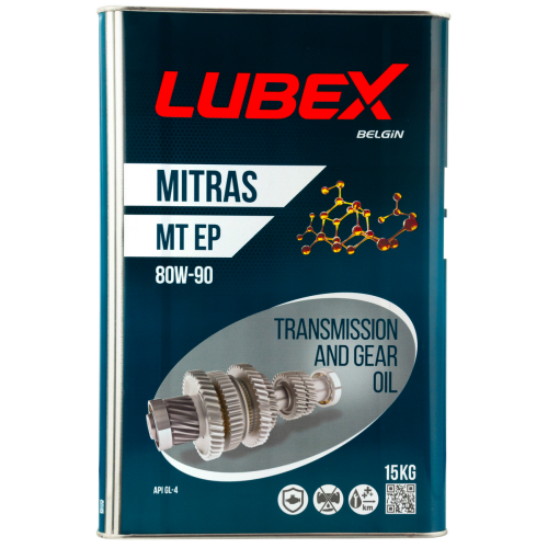 Минеральное трансмиссионное масло MITRAS MT EP 80W-90 - 15 кг